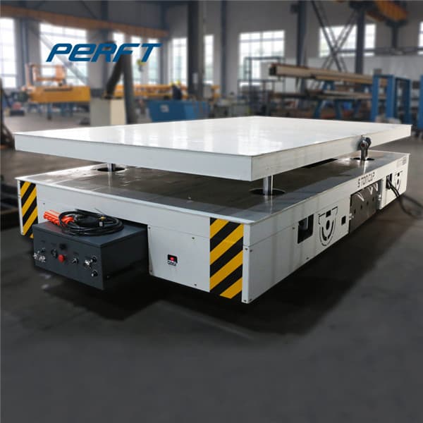 Custom Length Electric Flat Cart For Foundry Plant